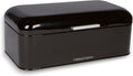 Extra Large Black Bread Box for Countertop - Keeps Bread Fresh
