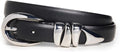 Madewell Chunky Metal Leather Belt - Chic Everyday Finish