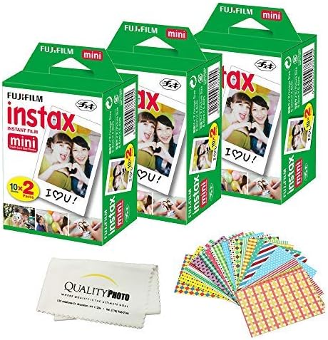 Fujifilm Instant Film for Mini 8, 9, 11 Cameras with Accessories