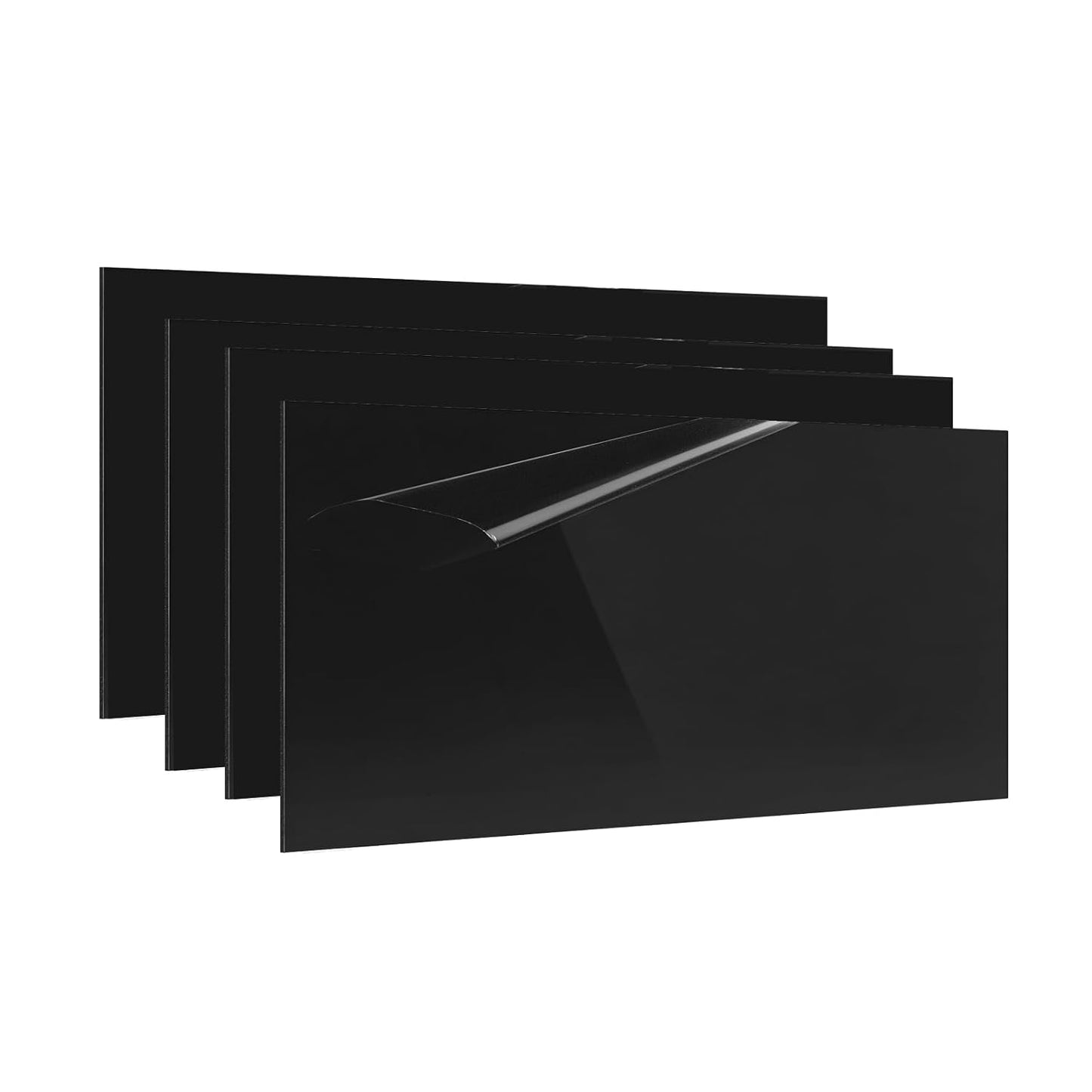 ABS Plastic Sheet 1/16 Inch Thick - Durable 4PACK for DIY