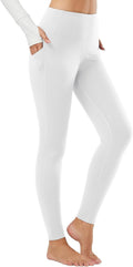 Fleece Lined Leggings Women High Waisted Thermal Warm Tights