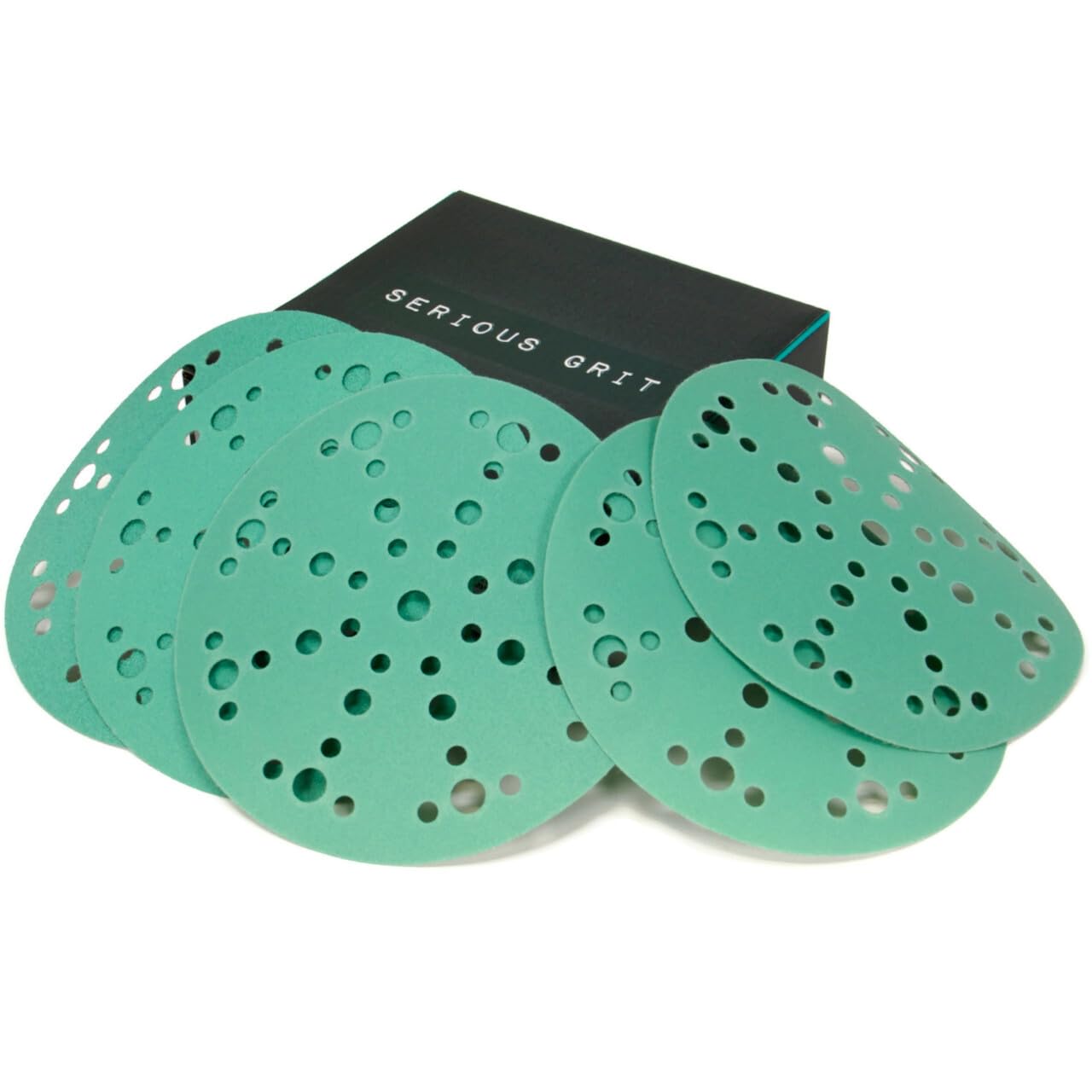 Serious Grit 6-Inch Sanding Discs Assortment