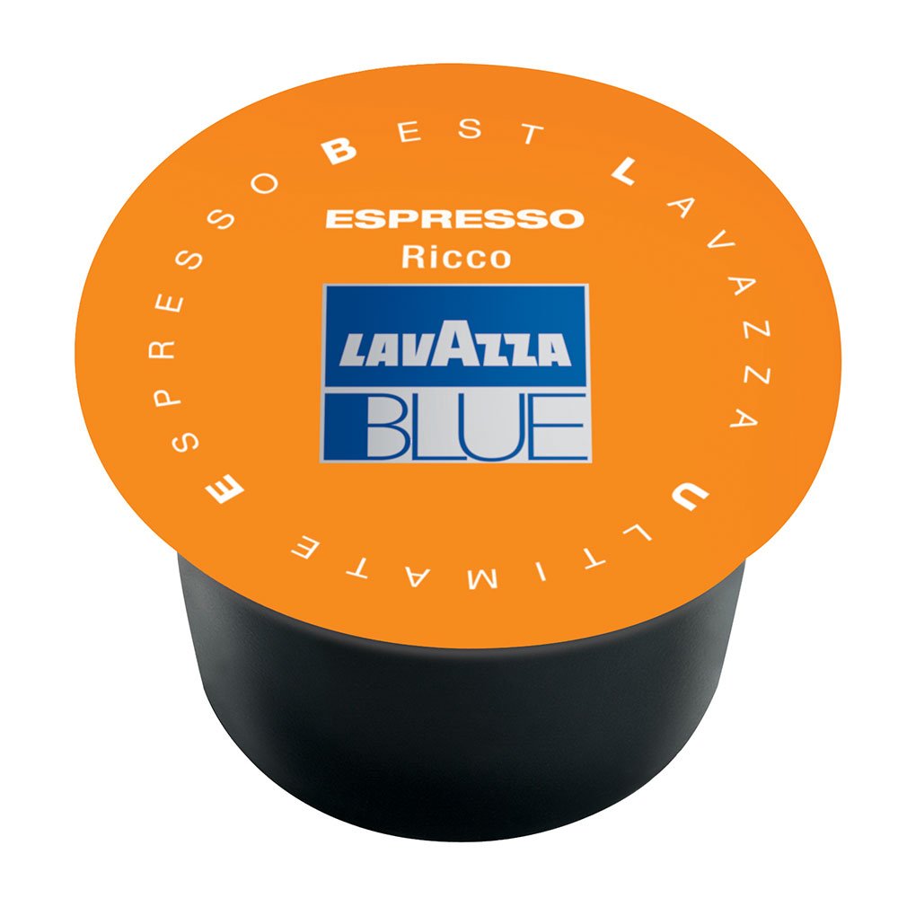 Lavazza BLUE Capsules Espresso Ricco Coffee Blend Dark Roast