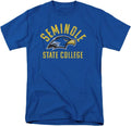 LOGOVISION Collegiate Distressed Logo Unisex T Shirt - Official Gear