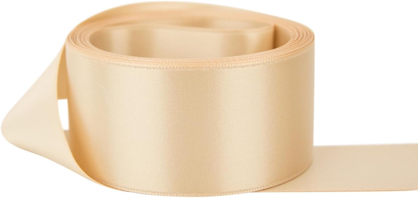 Double Faced Satin Ribbon for Gift Wrapping and Crafts