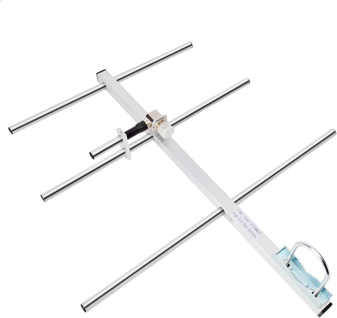 High Gain Yagi Antenna for UHF 400-470MHz with 7dBi Gain