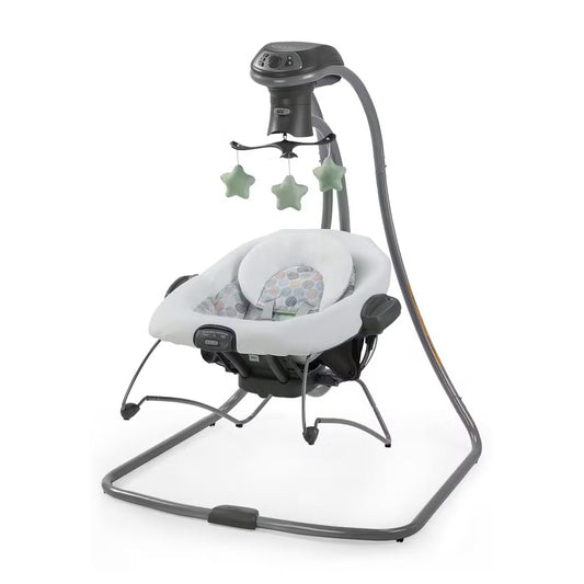 Graco 2-in-1 Swing & Bouncer - 6 Swinging Speeds for Toddler Joy