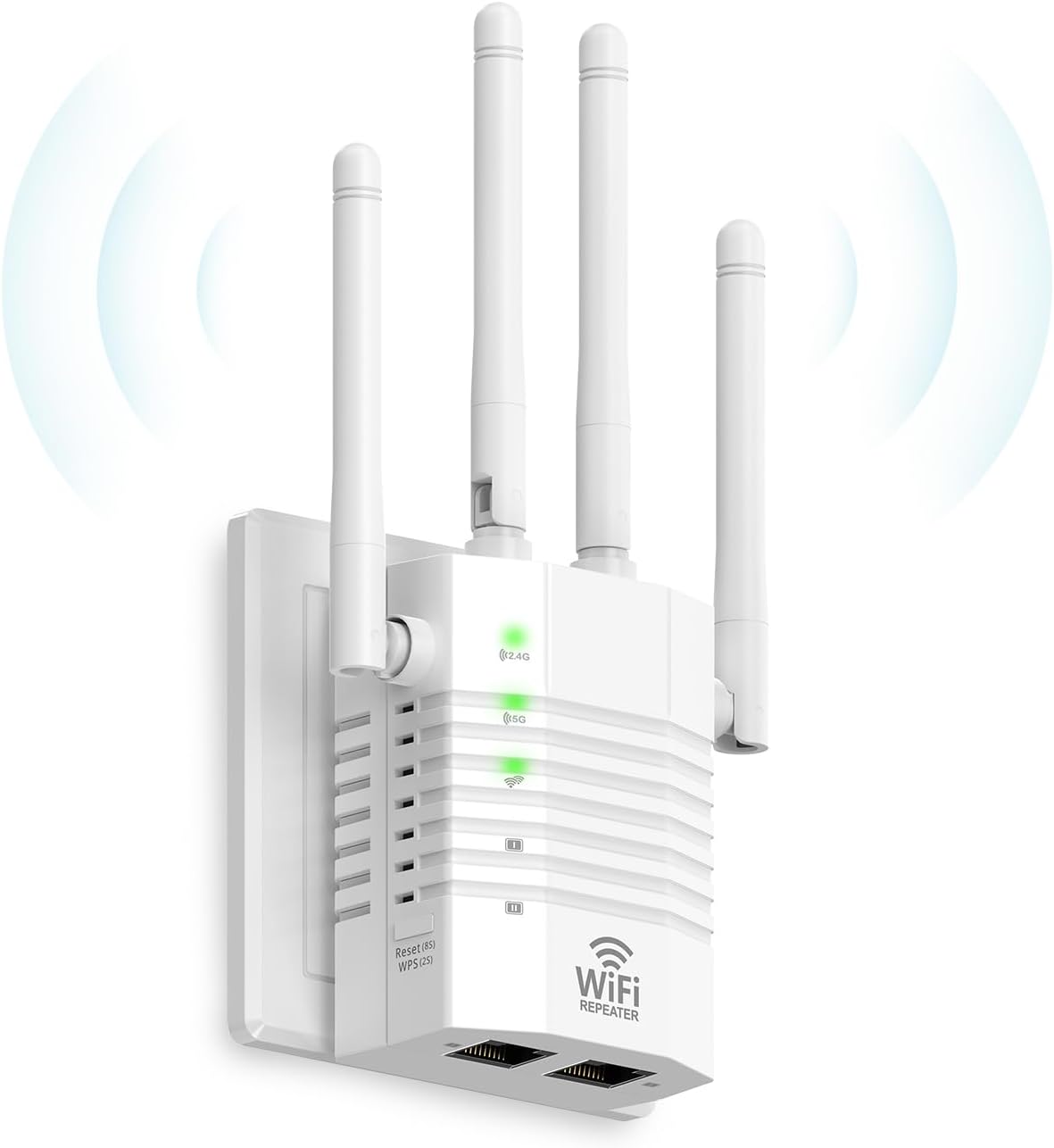 1200Mbps Dual-Band WiFi Extender Signal Booster for Home Use