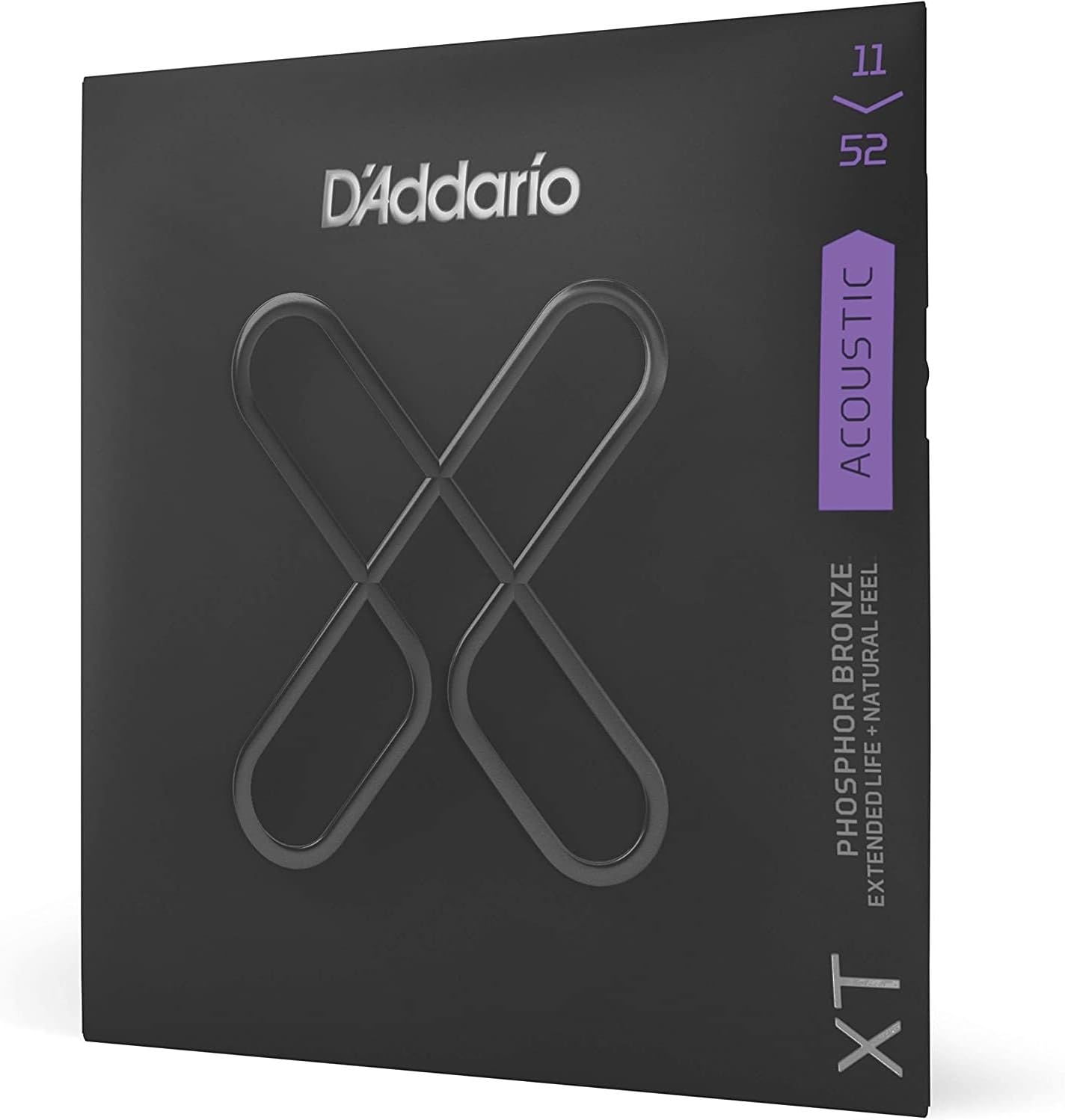 D'Addario XT Phosphor Bronze Acoustic Guitar Strings, Custom Light