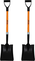 Ashman Transfer Shovel 2 Pack 41 in D-Grip - Durable Multipurpose