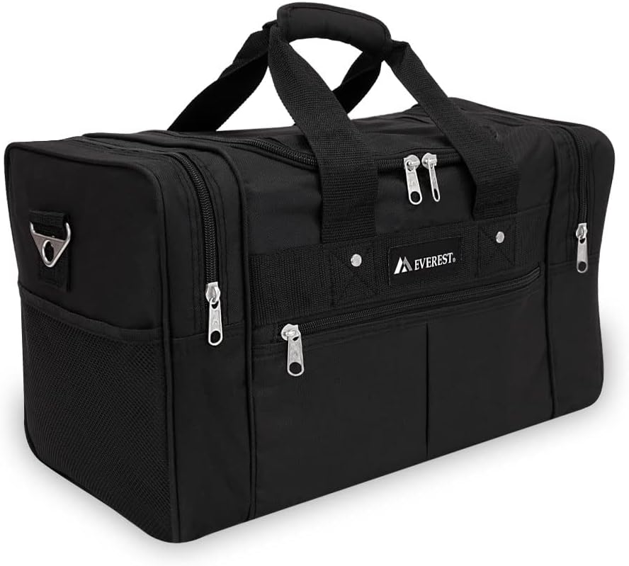 Spacious Xlarge Black Gear Bag - Perfect for Travel