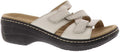 Clarks Women's Merliah Karli Sandal - Cushioned Leather Wedge Platform