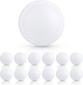 ECOELER 5/6 in Dimmable LED Disk Lights 12 Pack - Bright, Low-Profile