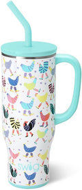 Swig Life 30oz Insulated Mega Mug with Handle and Straw for Drinks
