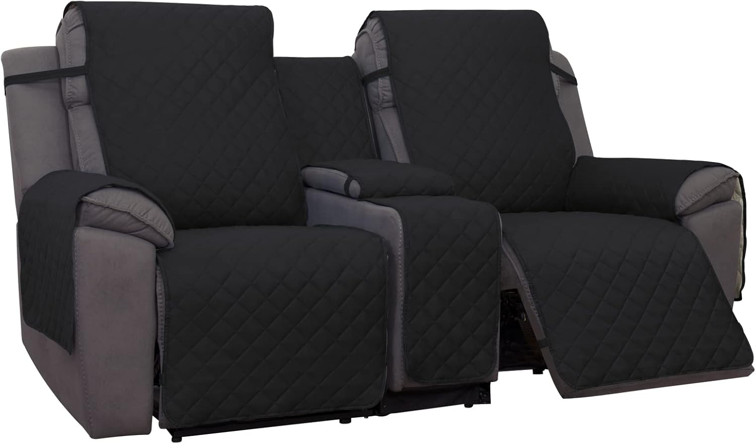 PureFit Water Resistant Loveseat Recliner Cover for Pets & Kids