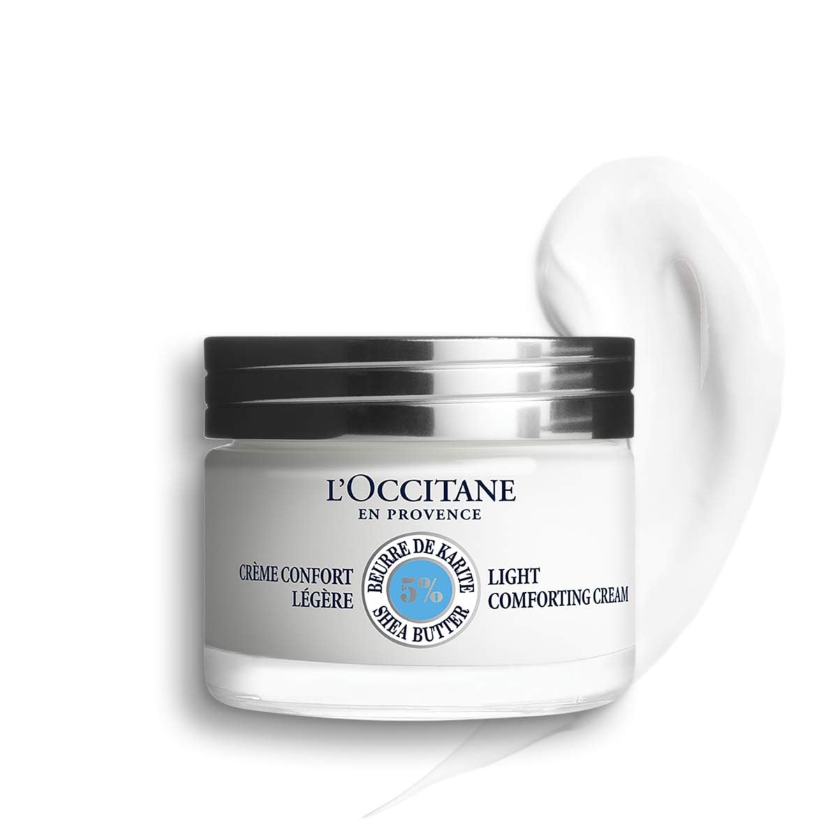 L'OCCITANE 5% Organic Shea Butter Face Cream for Sensitive Skin