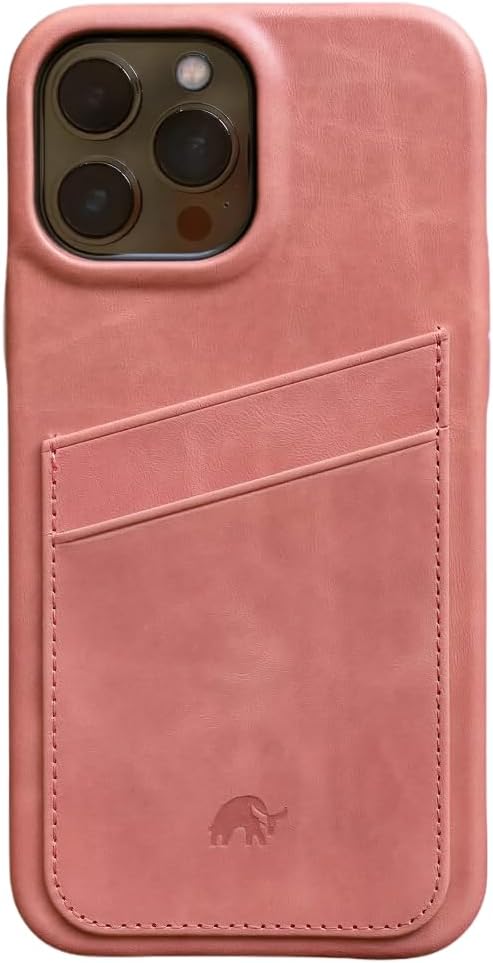 Premium Leather Portfolio Phone Case for iPhone 14 Plus