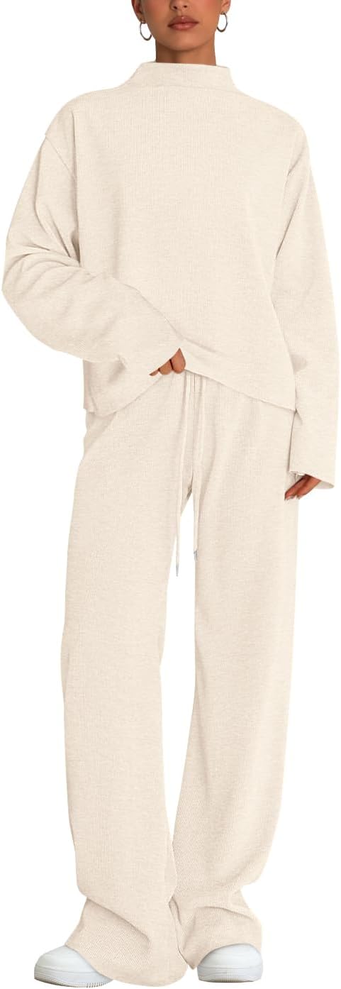 PRETTYGARDEN Two Piece Sets for Women Fall Sweatsuit Style