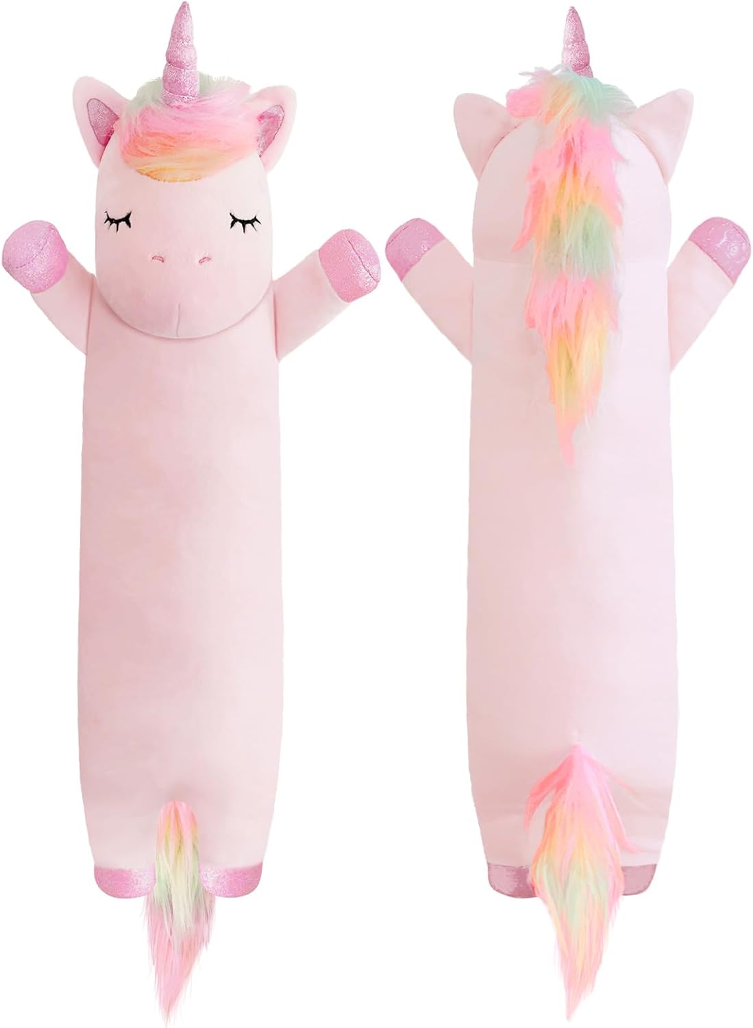 Unicorn Stuffed Animal Plush Toy Gift for Girls, 43.3 Inch