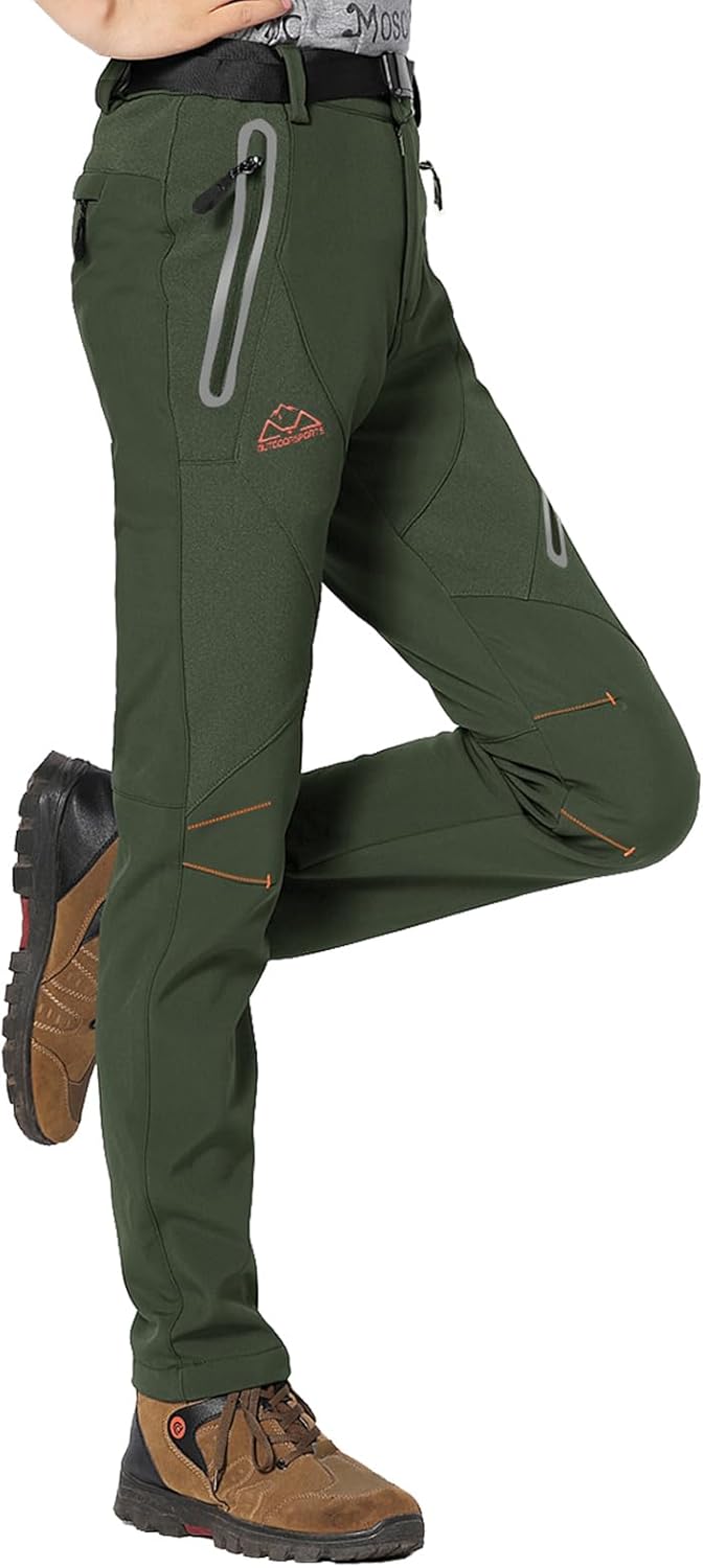 Rdruko Women's Snow Pants Waterproof Insulated for Skiing