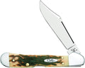 Case Mini Copperlock Amber Bone Pocket Knife - Classic EDC Lockback