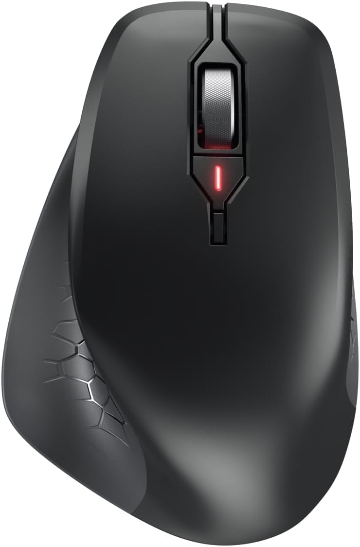 Cherry Stream Mouse Comfort: Silent Click and Ergonomic Design