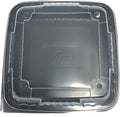 8in x 8in x 3in 1-Compartment Tray with Translucent Vented Lid - Combo