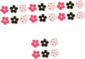 Car Fragrance Vent Clips 24 Pcs Flower Alloy Clips - Decorative Air