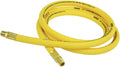 DeWalt 3/8 x 6 Premium Hybrid Lead-In Hose - Durable Cold-Weather Flex