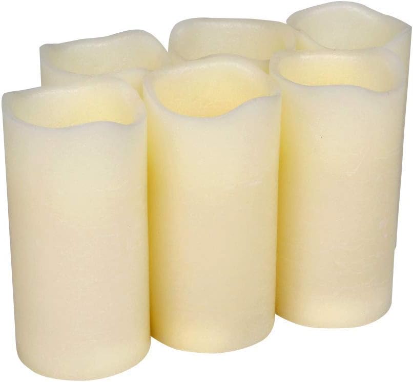 H-BLOSSOM Flickering Flameless Candles for Safe Ambiance