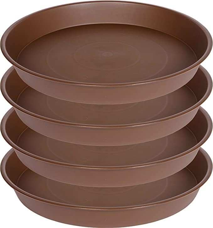 Bleuhome 16 inch Plant Saucer - Heavy Duty Round Trays