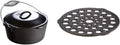 Lodge Cast Iron 5-Quart Dutch Oven Bundle with Trivet - Versatile Heat