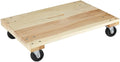 24in x 16in 1000 lb Hardwood Solid Deck Dolly - Durable Mover