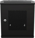 NavePoint 6U 10 in Network Server Cabinet - Compact Wall Mount Rack