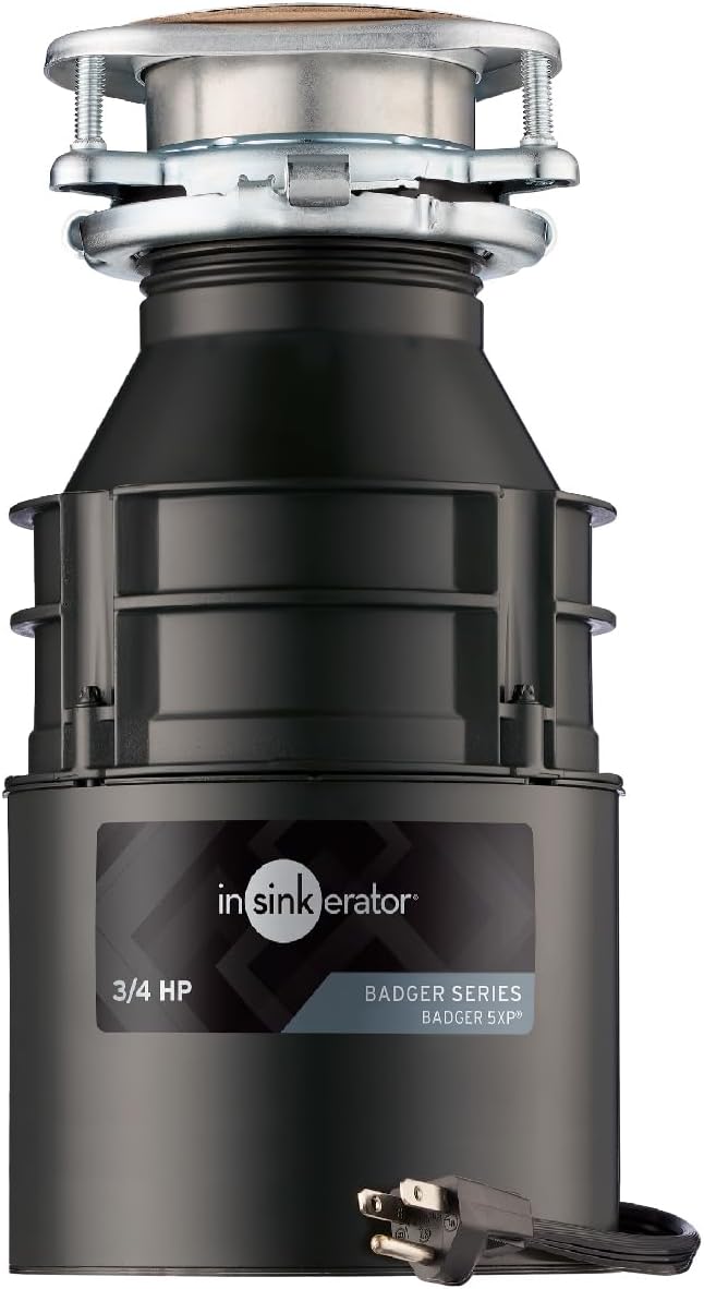 InSinkErator Badger 5XP Garbage Disposal: Powerful & Compact