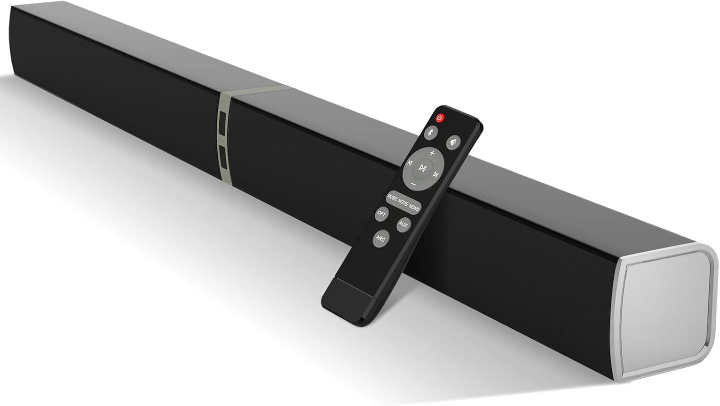 MZEIBO Sound Bar for Smart TV with Deep Bass and Surround Sound