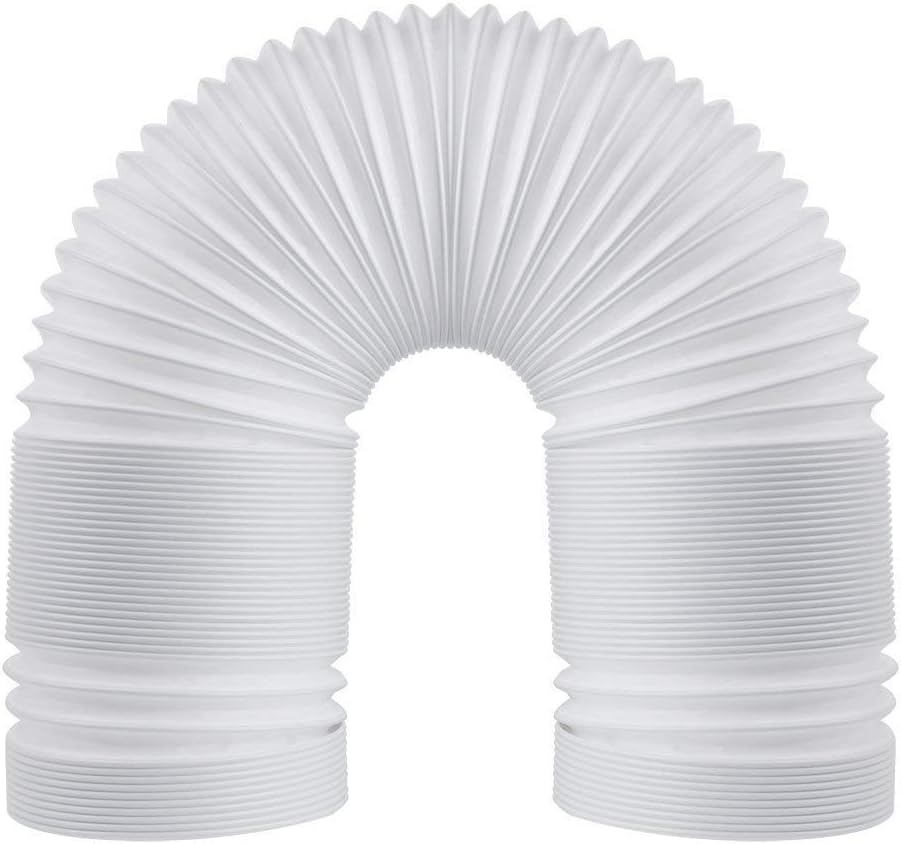 FUBININA Portable AC Hose - 5.9 Diameter, 80 Length, Anti-Clockwise Thread - LG Compatible