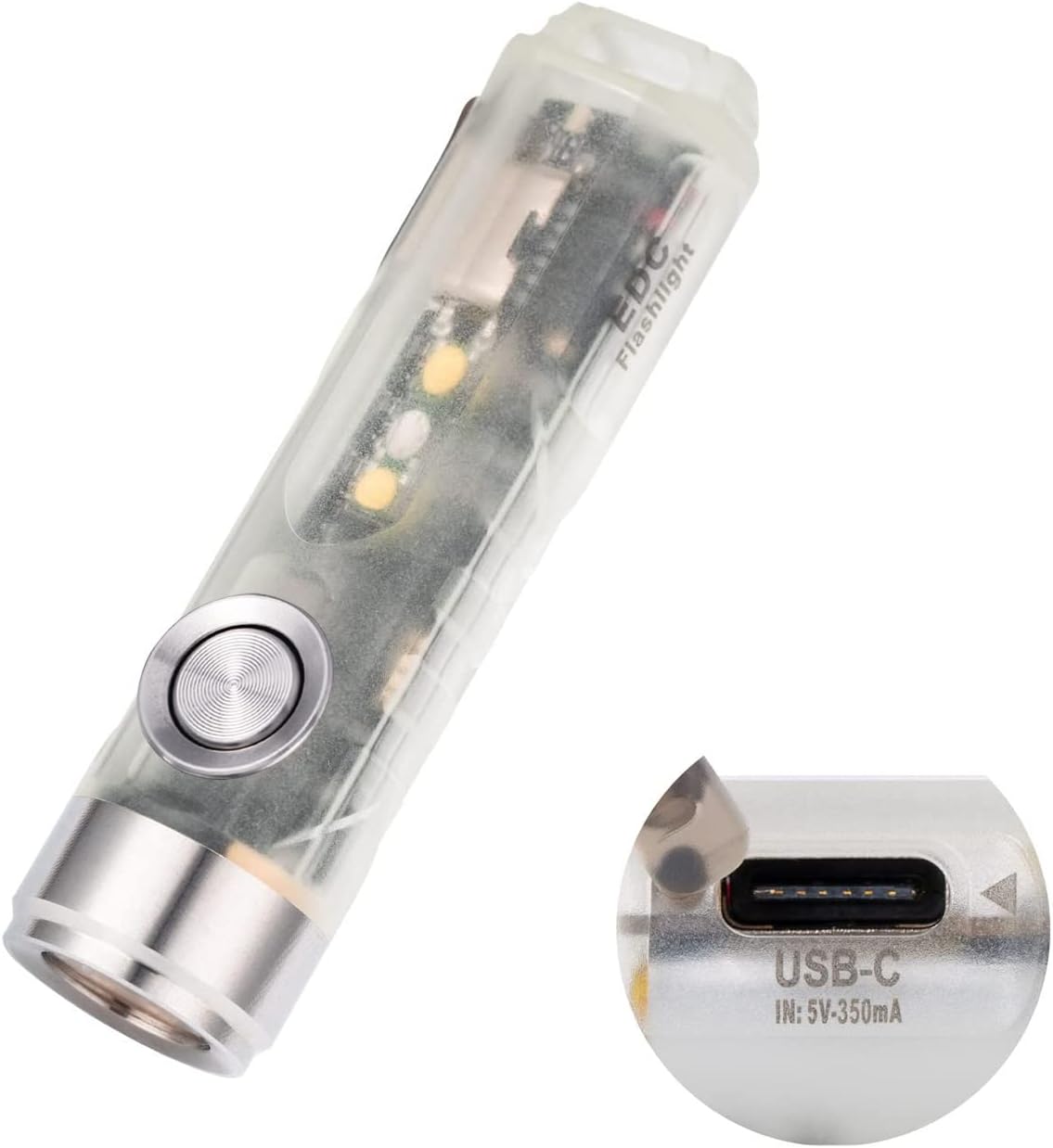 RovyVon Aurora A5-G4 USB C Rechargeable Keychain Flashlight Review