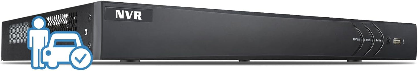 4K 16CH PoE NVR for Enhanced Security with Motion Detection