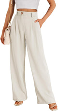 LILLUSORY Women's Wide Leg Dress Pants for Stylish Comfort and Fit