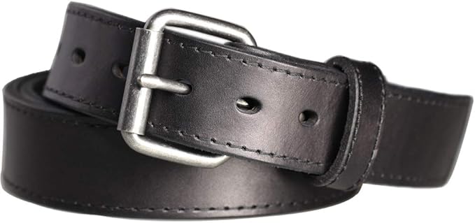 Kmioc Concealed Carry Leather Gun Belt 1 1/2 inch Full Grain