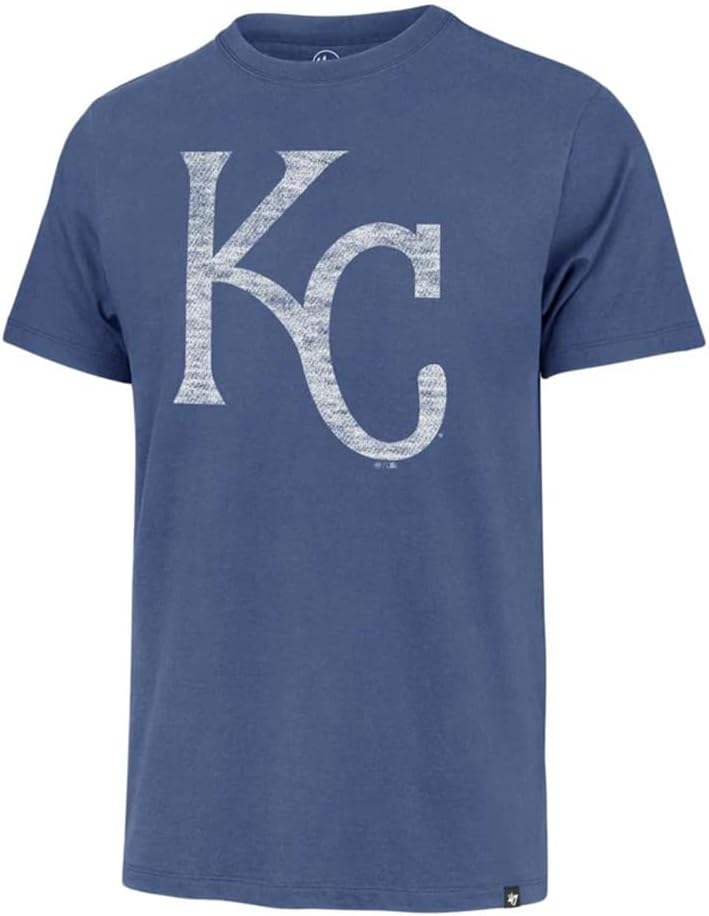 47 MLB Men's Team Color Distressed Imprint T-Shirt for Fans