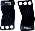 Bear KompleX 3 Hole Leather Hand Grips for CrossFit Workouts - Durable