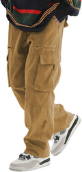 Wild Cargo Pants Loose Fit Y2K Drawstring Cargo Sweatpants - Casual