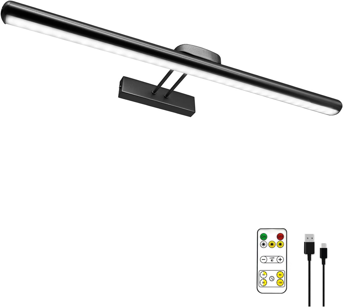 24.4 Wireless Picture Lights with Remote Control for Art Display