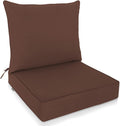 Deep Seat Patio Cushion Set 25 x 25 x 5 in - Comfortable Outdoor