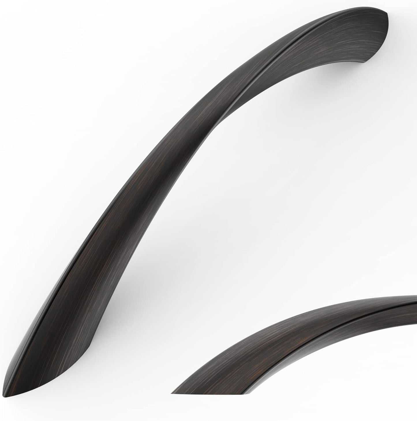 Amerdeco 10 Pack Oil Rubbed Bronze 5 Inch Kitchen Cabinet Pulls