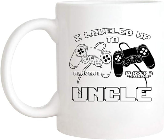 Level Up to Gamer Uncle with Saviola Mug