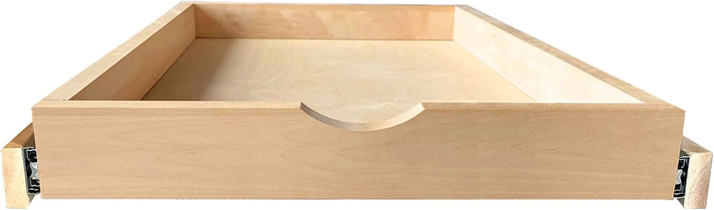 Soft Close Drawer Slides for Kitchen Cabinet Organizer - 18W x 21D