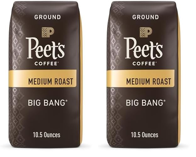 Peet's Big Bang Medium Roast Coffee - Twin Pack 10.5 oz